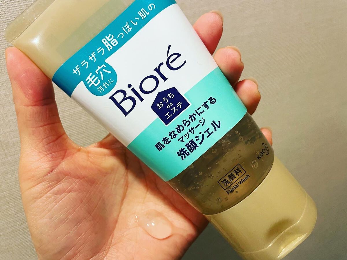 おうちdeエステ 肌をなめらかにする マッサージ洗顔ジェル/ビオレ/その他洗顔料を使ったクチコミ(1枚目)