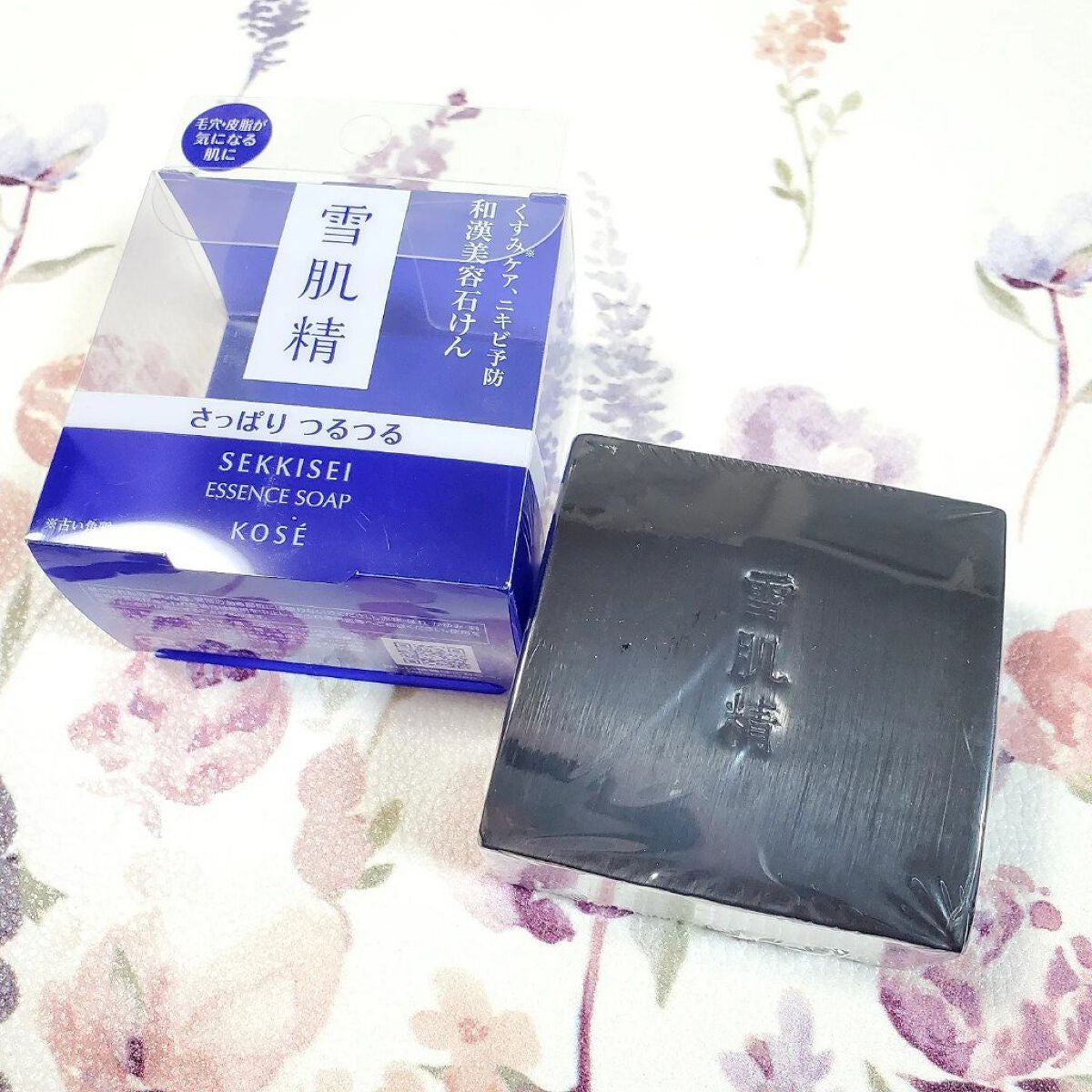 エッセンス ソープ/雪肌精/洗顔石鹸を使ったクチコミ(1枚目)