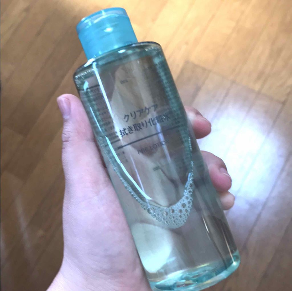 クリアケア拭き取り化粧水/無印良品/拭き取り化粧水を使ったクチコミ(1枚目)