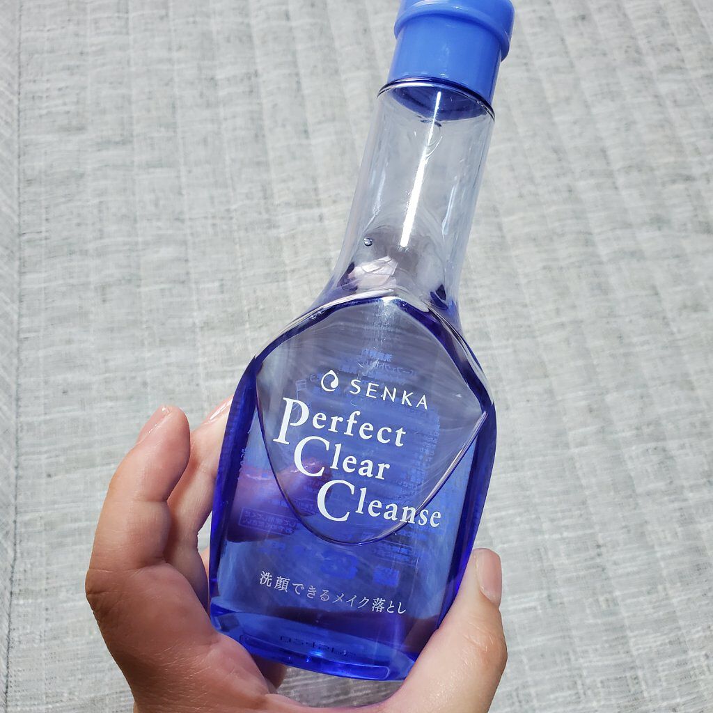 洗顔専科　パーフェクトクリアクレンズ/SENKA（専科）/クレンジングジェルを使ったクチコミ（1枚目）