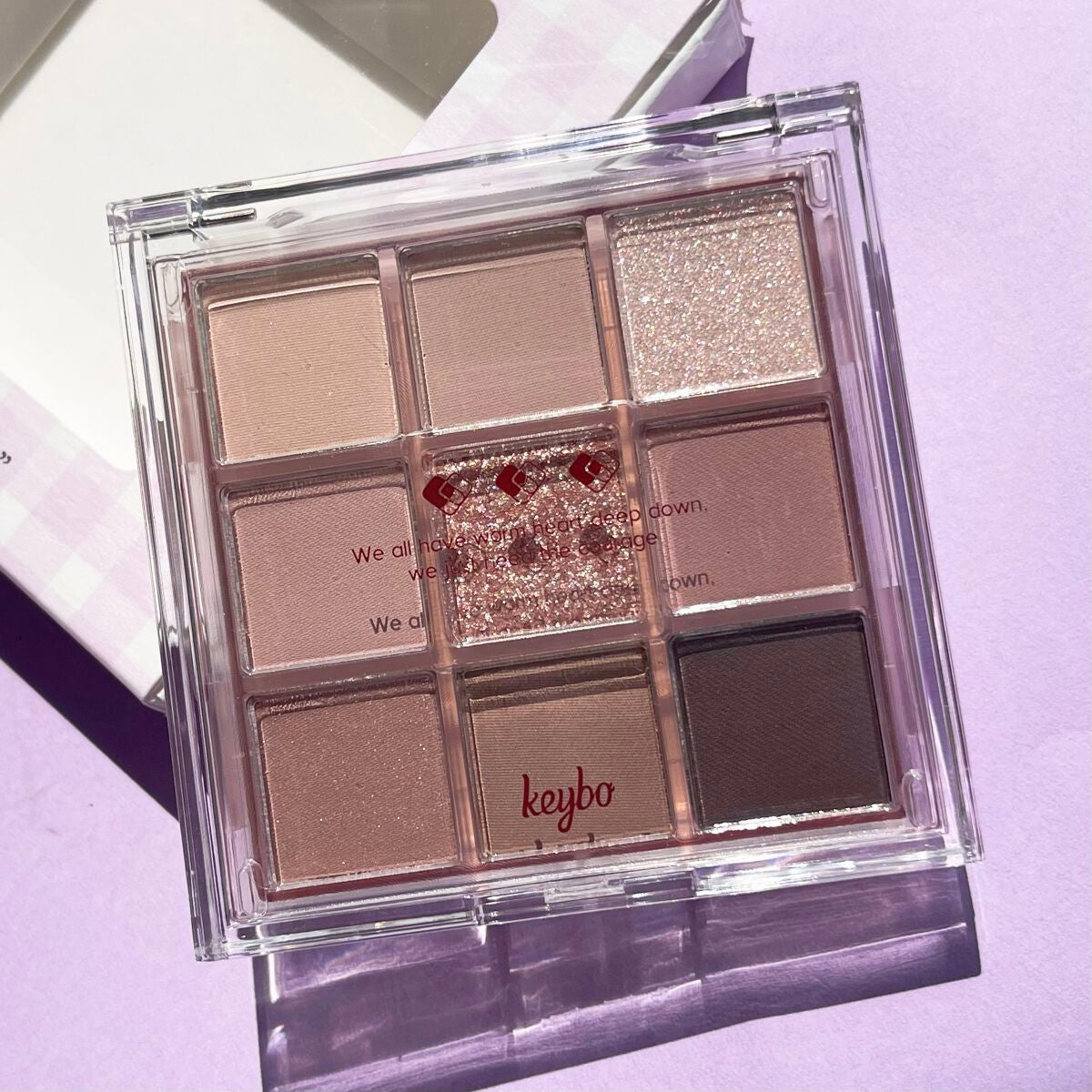 KEYBO FALL IN LOVE SHADOW PALETTE/keybo/アイシャドウパレットを使ったクチコミ(7枚目)