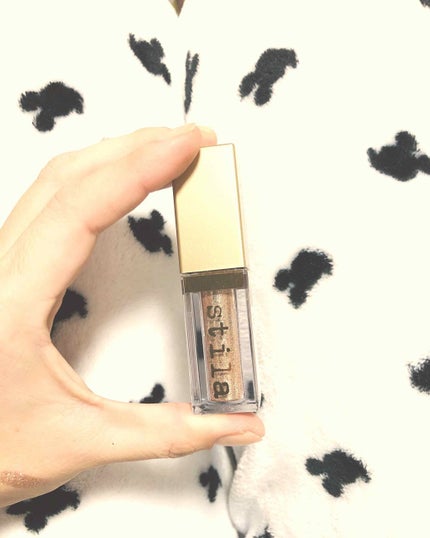 グリッター&グロウ リキッドアイシャドウ/stila/グリッターを使ったクチコミ(1枚目)
