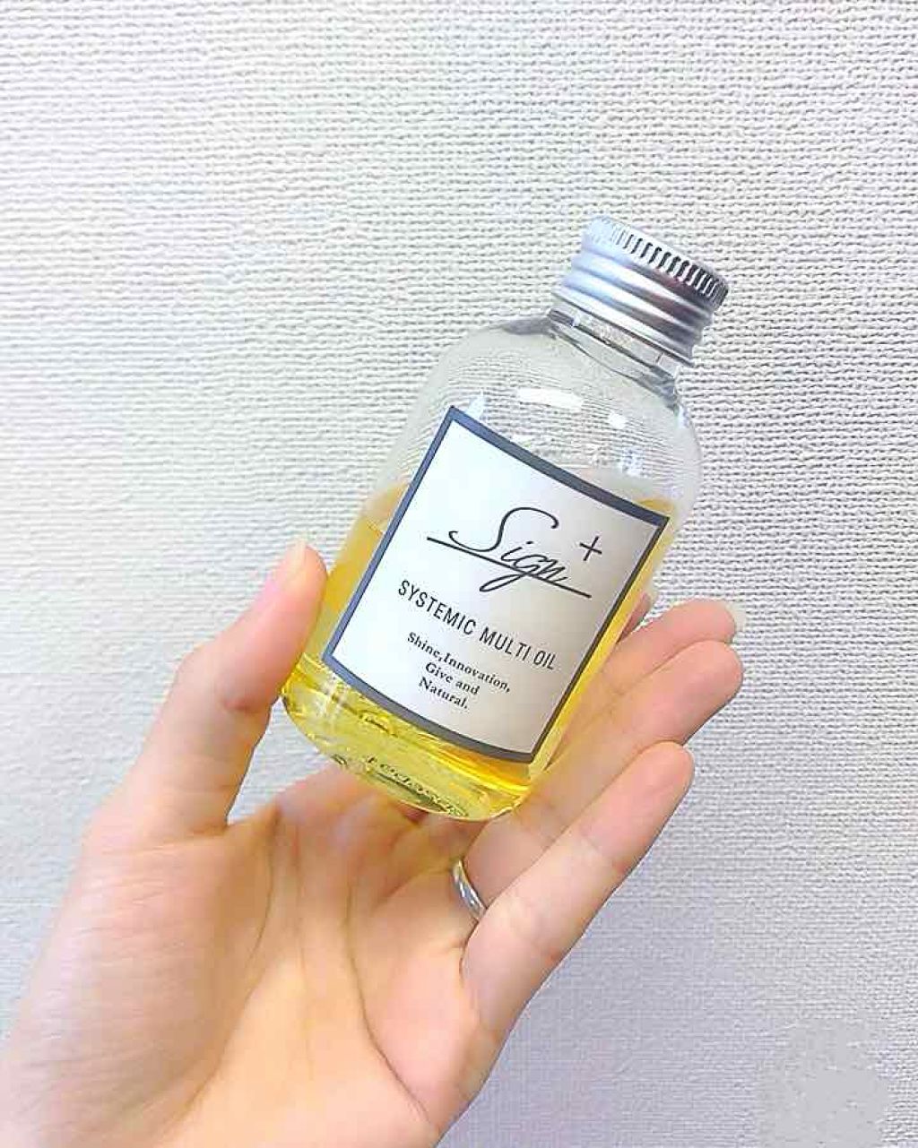 システミックオイル/Sign/ヘアオイルを使ったクチコミ(1枚目)