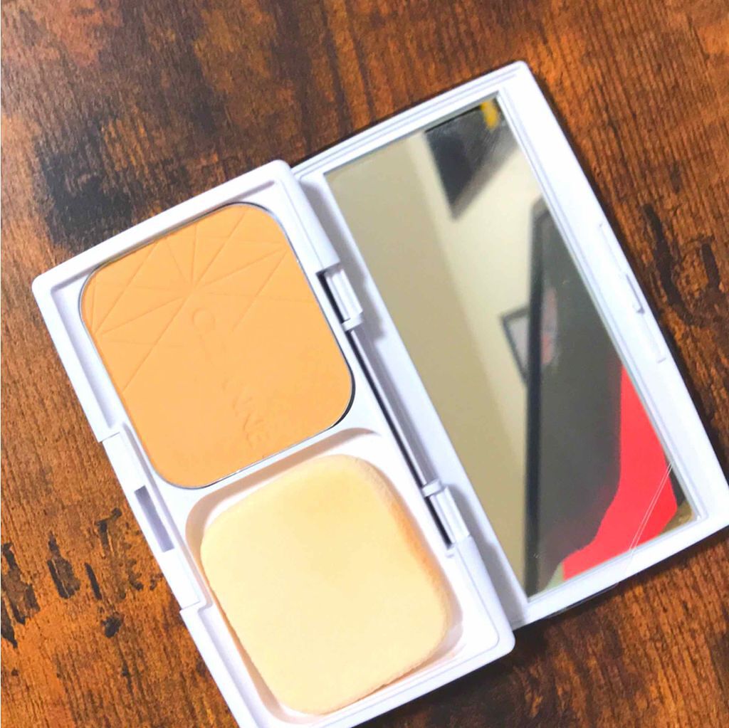 UVファンデーション EXプレミアム EX2 ライトオークル/CEZANNE/パウダーファンデーションを使ったクチコミ（2枚目）