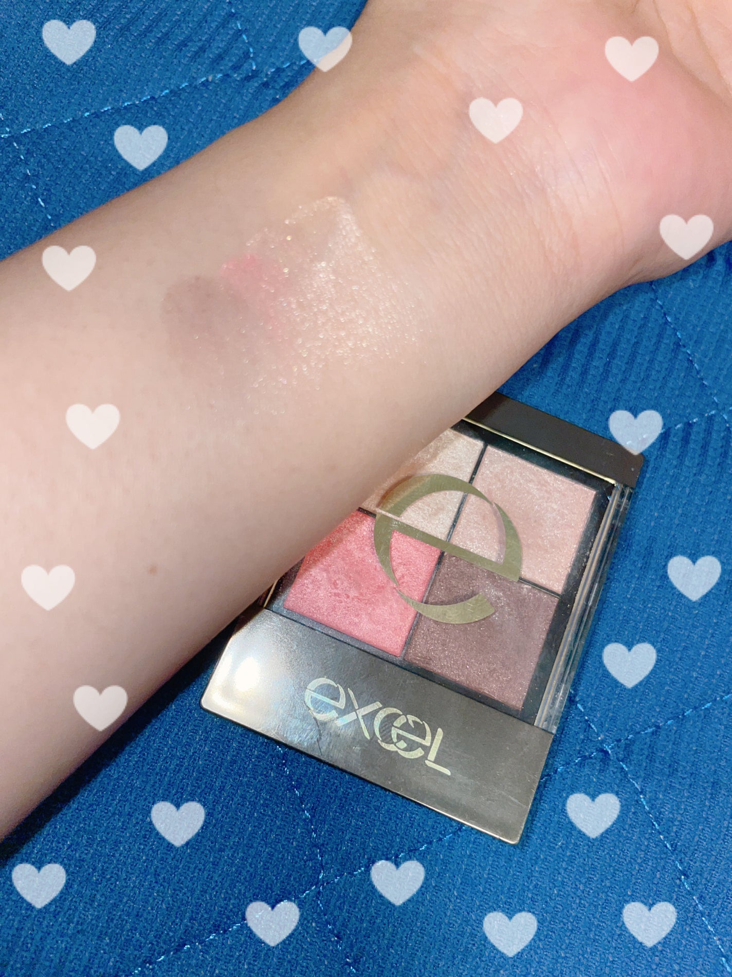 リアルクローズシャドウ/excel/アイシャドウパレットを使ったクチコミ(1枚目)