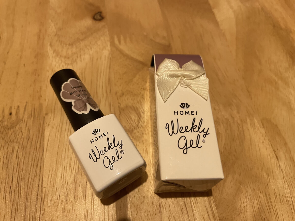 ウィークリージェル/HOMEI/ジェルネイルを使ったクチコミ（1枚目）
