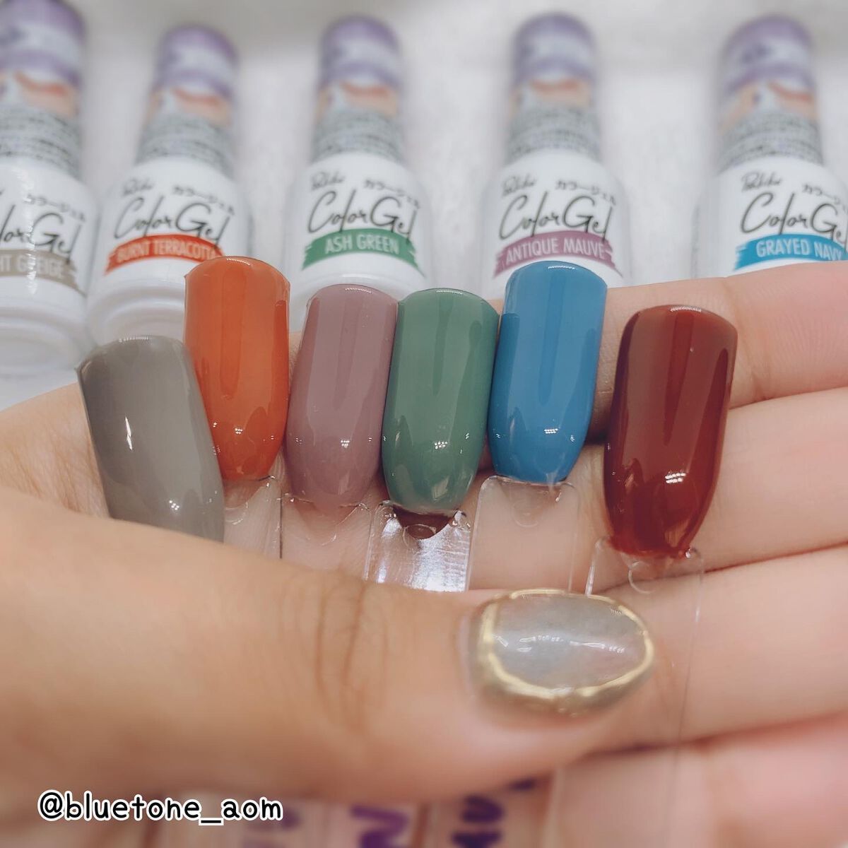 パル カラージェル/キャンドゥ/ジェルネイルを使ったクチコミ（2枚目）