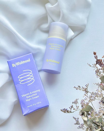 ビタミンA-mazingバクチオールナイトクリーム/By Wishtrend/フェイスクリームを使ったクチコミ(5枚目)