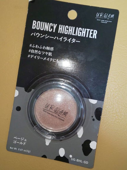 UR GLAM バウンシーハイライター/U R GLAM/パウダーハイライトを使ったクチコミ(1枚目)