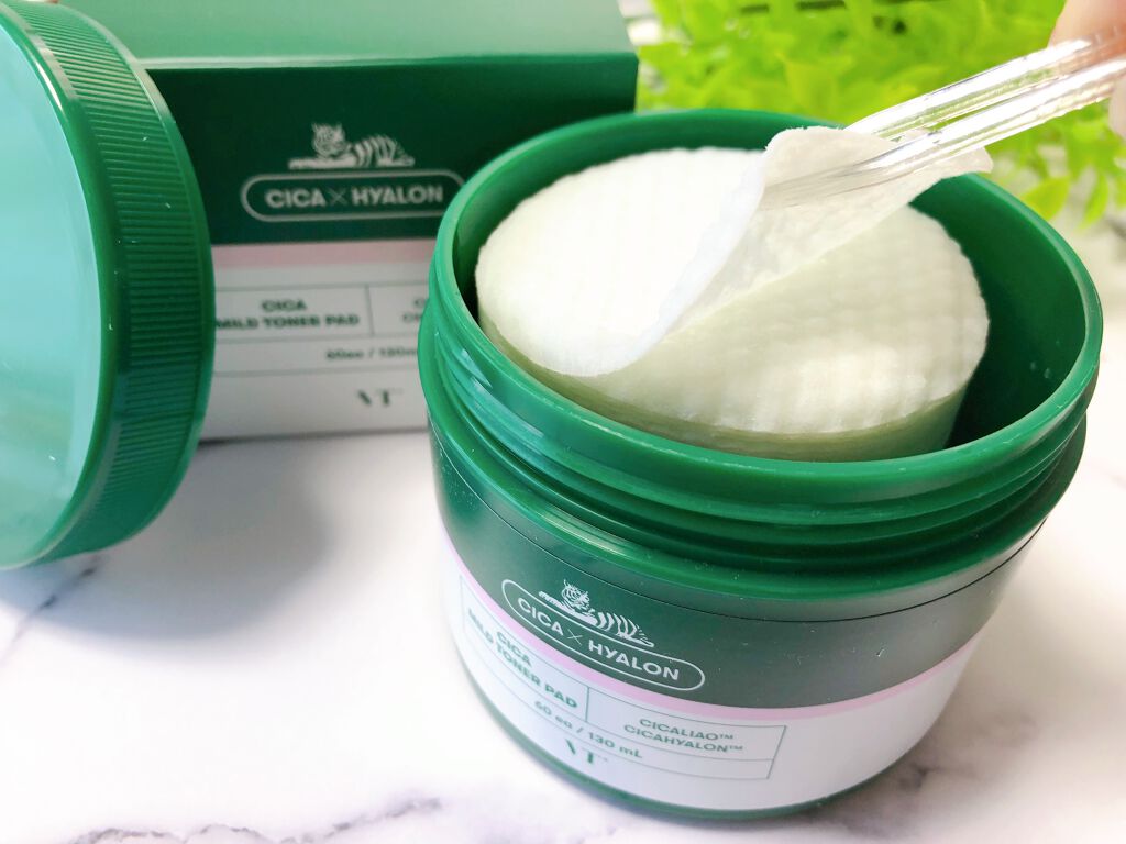 CICA マイルドトナーパッド/VT/トナーパッドを使ったクチコミ(3枚目)