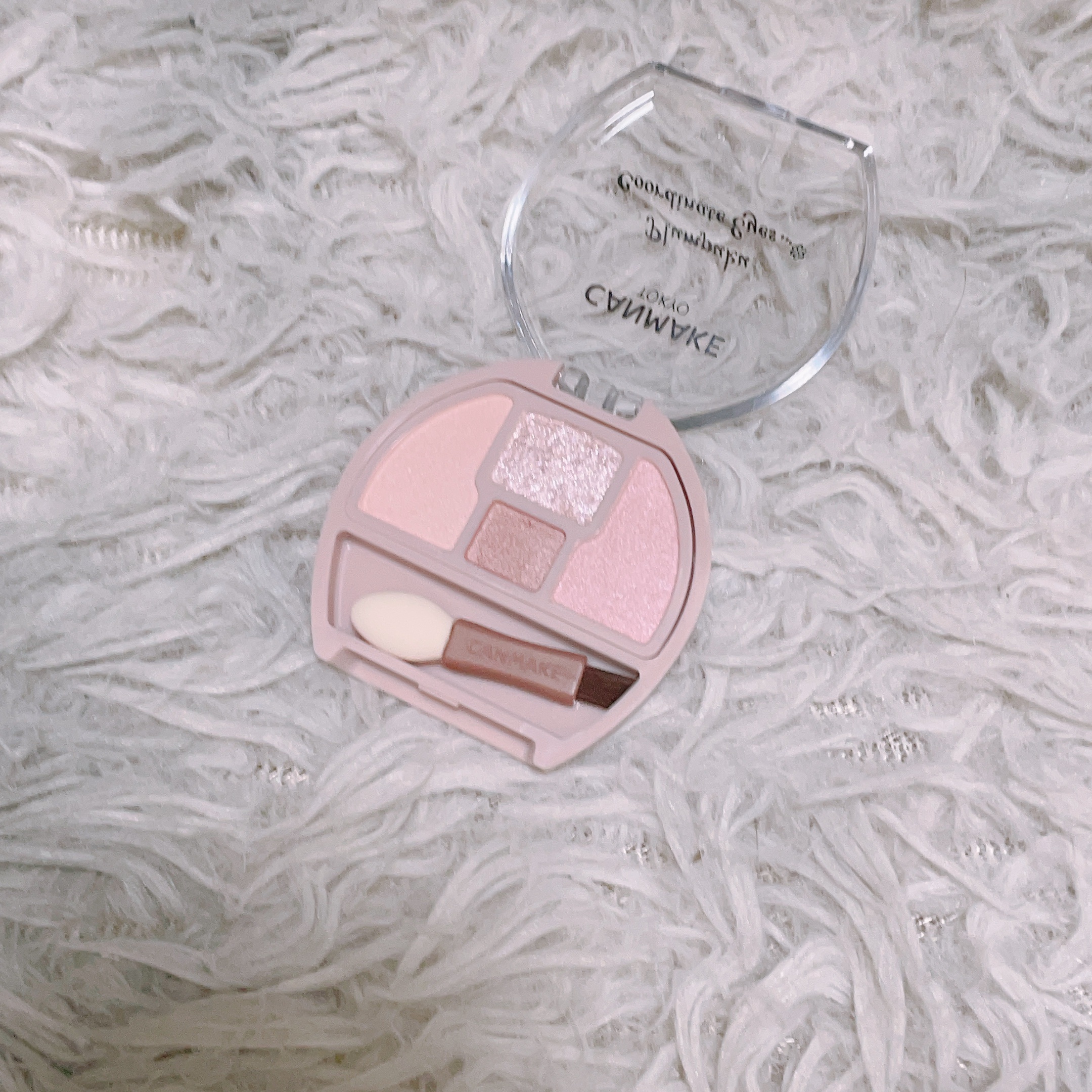 プランぷくコーデアイズ/キャンメイク/パウダーアイシャドウを使ったクチコミ（1枚目）