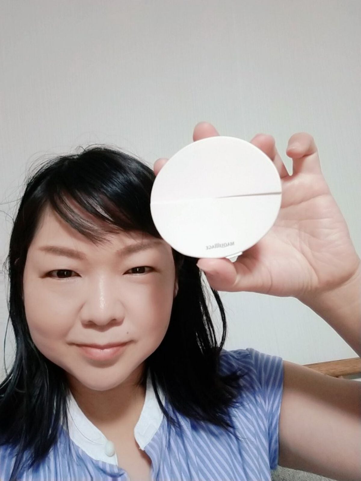 ドラマティッククッションジェリー/マキアージュ/クッションファンデーションを使ったクチコミ(6枚目)