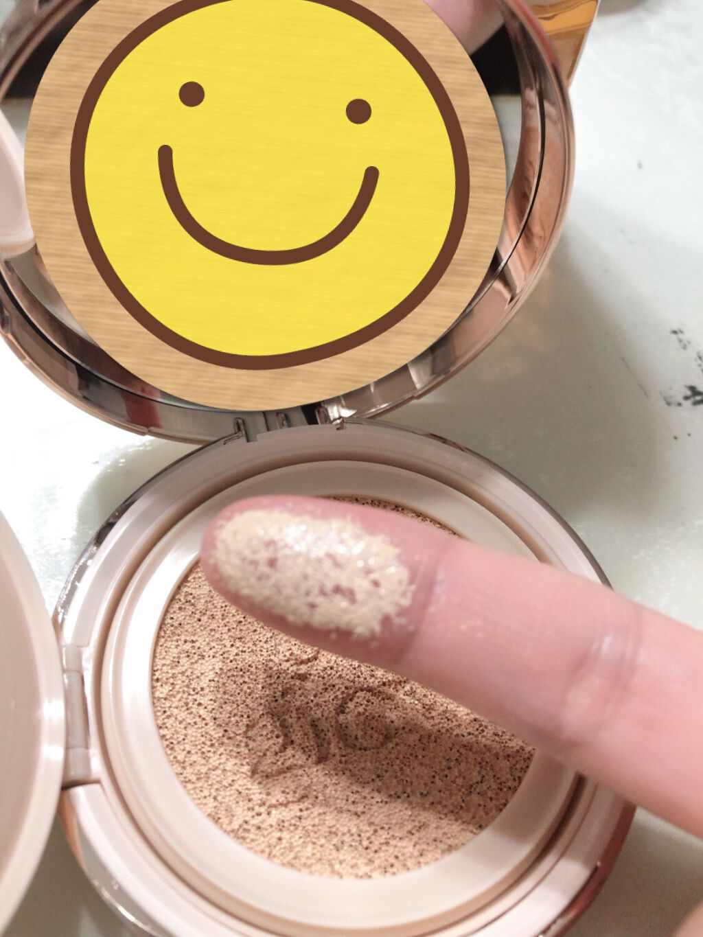 プロテーラービーグロウクッション(オールニュー)/espoir/クッションファンデーションを使ったクチコミ(2枚目)