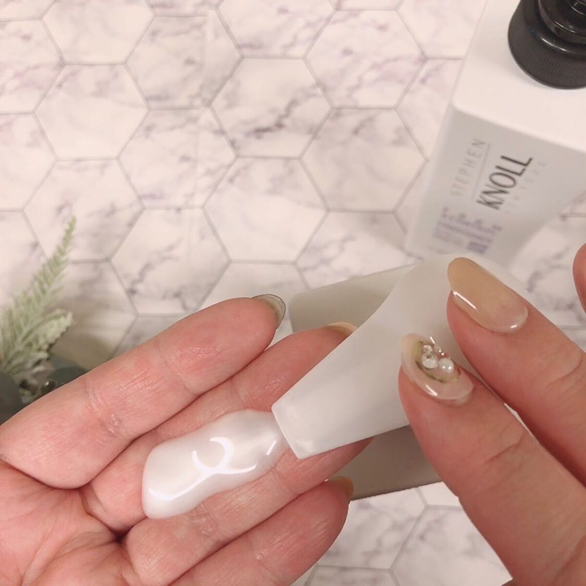 フォルムコントロール ヘアオイル Ｗ/スティーブンノル ニューヨーク/ヘアオイルを使ったクチコミ（3枚目）