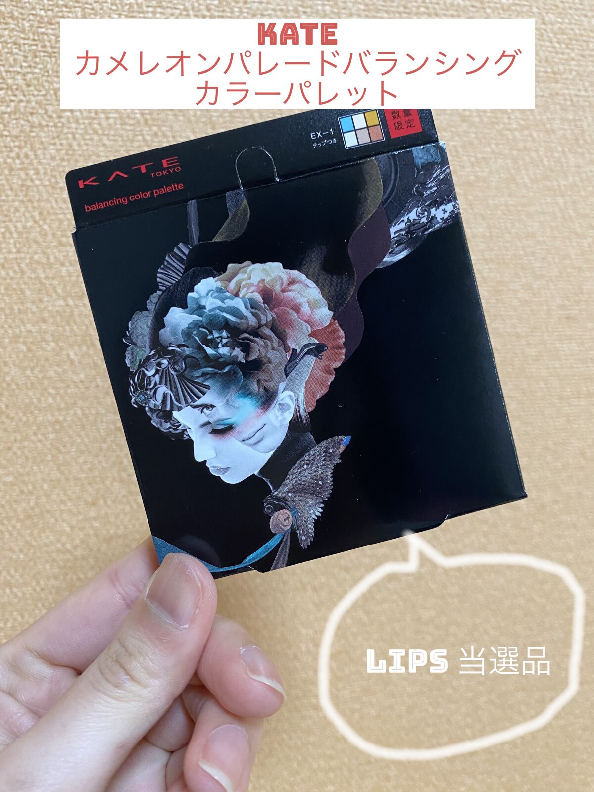 バランシングカラーパレット EX-1/KATE/アイシャドウパレットを使ったクチコミ（1枚目）