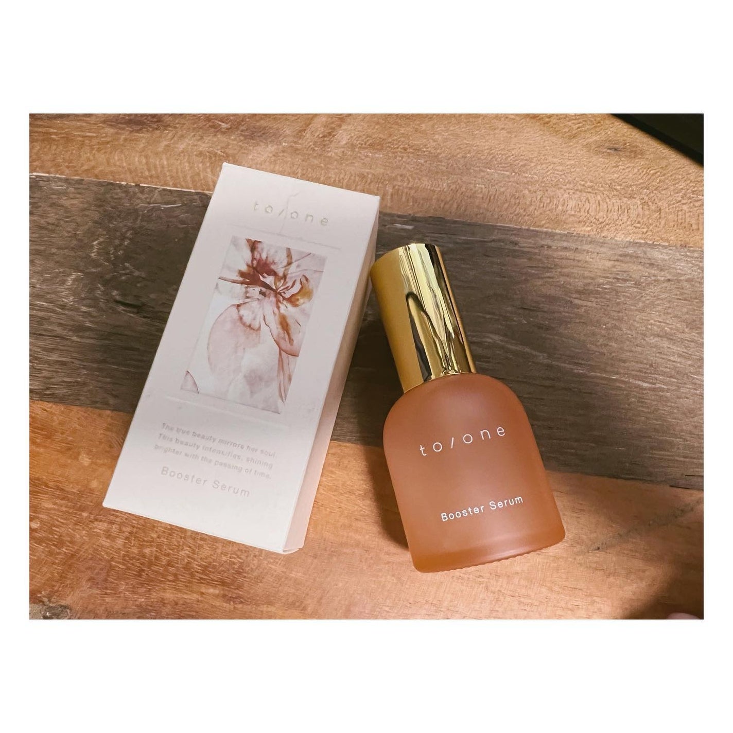 りぃ on LIPS 「.to/oneブースターセラム(M)3960円(税込)洗顔後..」(1枚目)