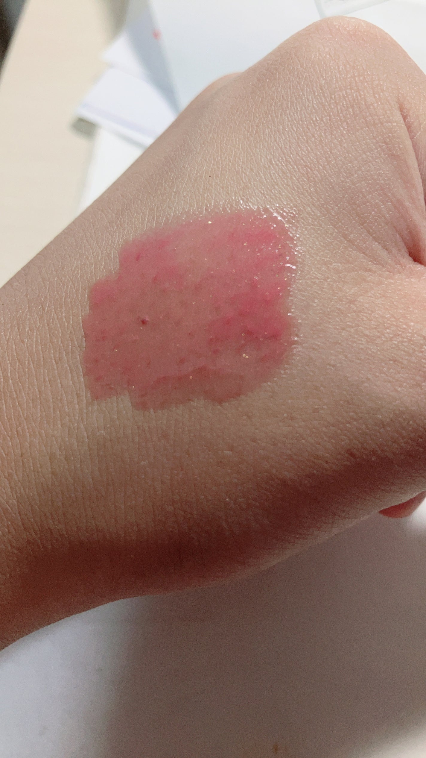 UR GLAM LIQUID ROUGE/U R GLAM/口紅を使ったクチコミ(3枚目)