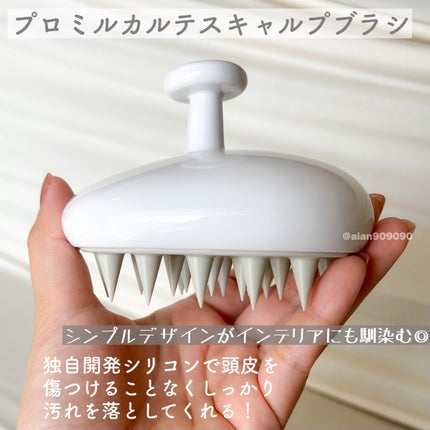 プロミル カルテスキャルプマッサージャー/Promille/スカルプブラシを使ったクチコミ(2枚目)