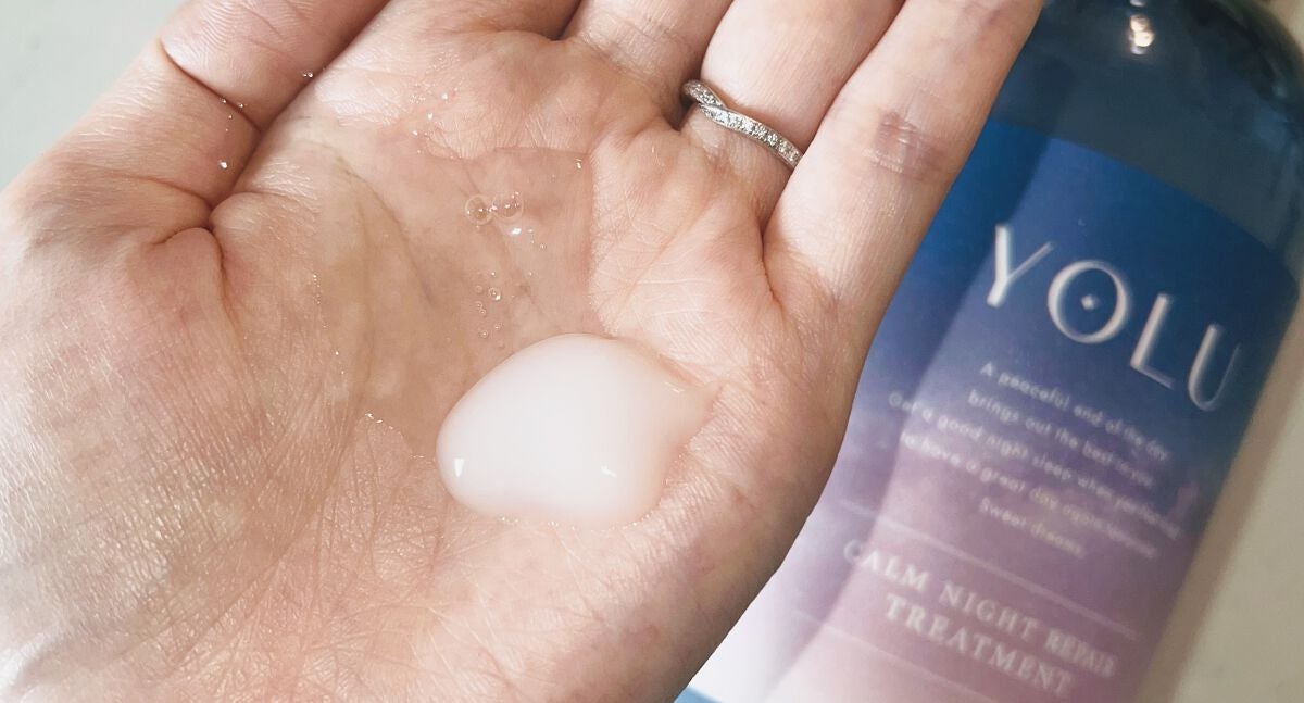 カームナイトリペアシャンプー/トリートメント/YOLU/市販シャンプーを使ったクチコミ(2枚目)