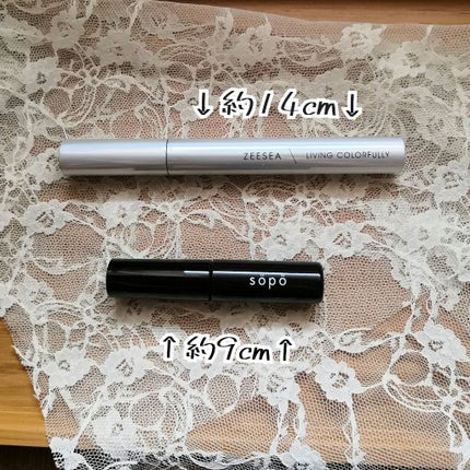 ダイヤモンドシリーズ カラーマスカラ/ZEESEA/マスカラを使ったクチコミ(3枚目)