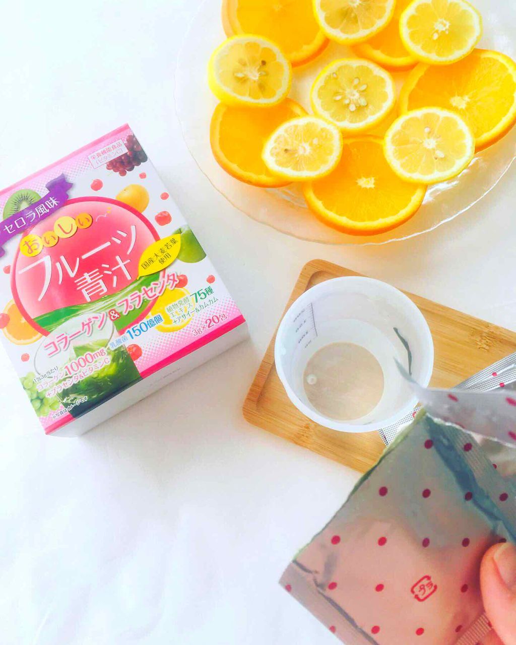 おいしいフルーツ青汁/ユーワ/青汁を使ったクチコミ(4枚目)