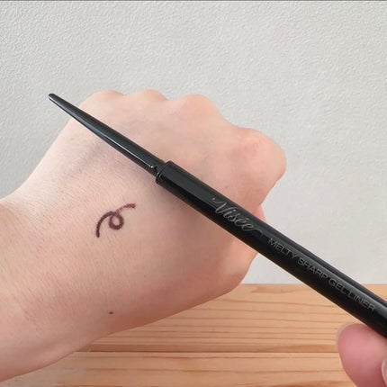 メルティシャープ ジェルライナー/Visée/ジェルアイライナーを使ったクチコミ(9枚目)