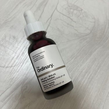 AHA 30% + BHA 2% Peeling Solution/The Ordinary/ピーリングを使ったクチコミ（1枚目）