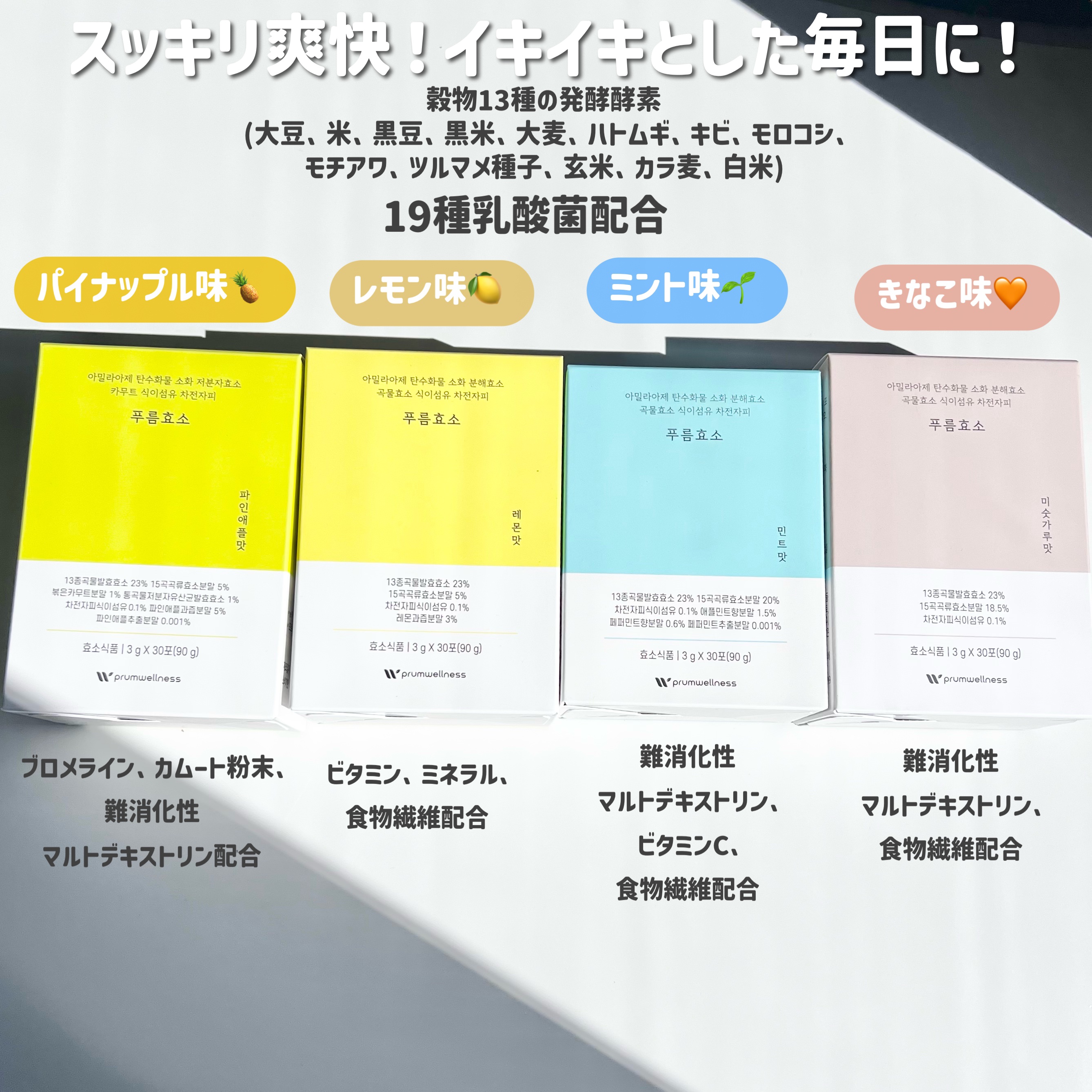 プルム酵素/PRUMWELLNESS/健康サプリメントを使ったクチコミ（2枚目）