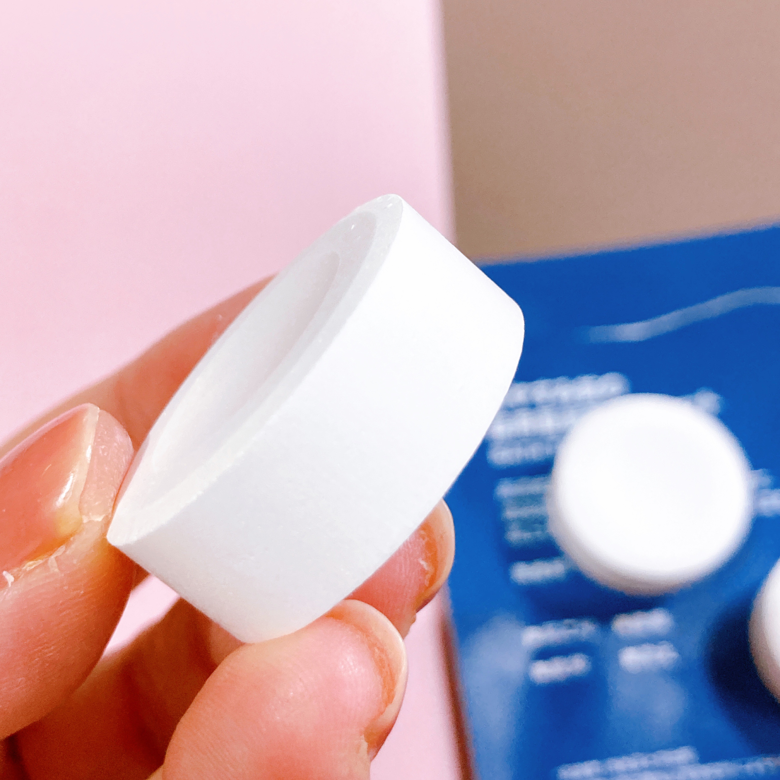 おやすみ前の薬用重炭酸タブレット/無印良品/炭酸系入浴剤を使ったクチコミ（3枚目）