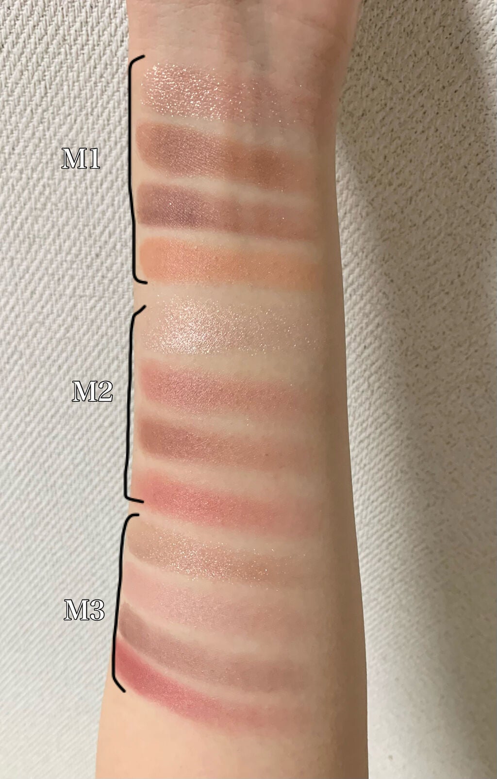 シルキースフレアイズ(マットタイプ)/キャンメイク/アイシャドウパレットを使ったクチコミ(3枚目)