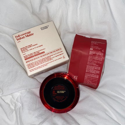 プロテーラービーベルベットカバークッション/espoir/クッションファンデーションを使ったクチコミ(2枚目)