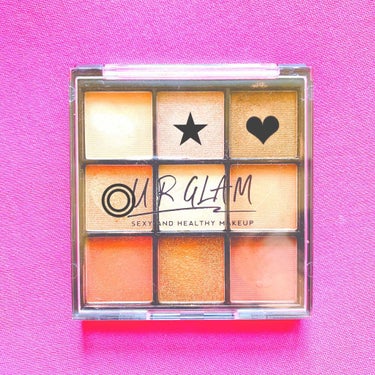 UR GLAM　BLOOMING EYE COLOR PALETTE/U R GLAM/パウダーアイシャドウを使ったクチコミ（2枚目）