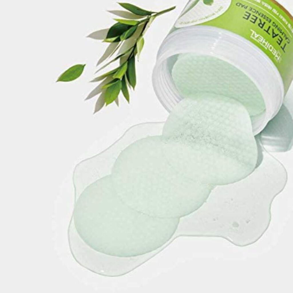 ティーツリーカーミングエッセンスパッド/MEDIHEAL/トナーパッドを使ったクチコミ（2枚目）