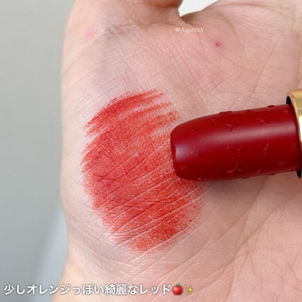 ラプソリュ ルージュ ドラママット/LANCOME/口紅を使ったクチコミ(4枚目)