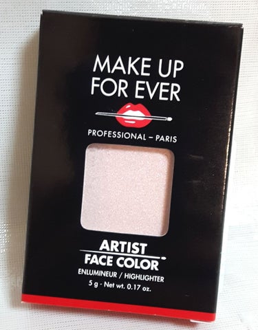 MAKE UP FOR EVER アーティストフェイスカラーのクチコミ「MAKE UP FOR EVER
アーティストフェイスカラー〈H102〉

すごく自然な艶感で.....」（1枚目）