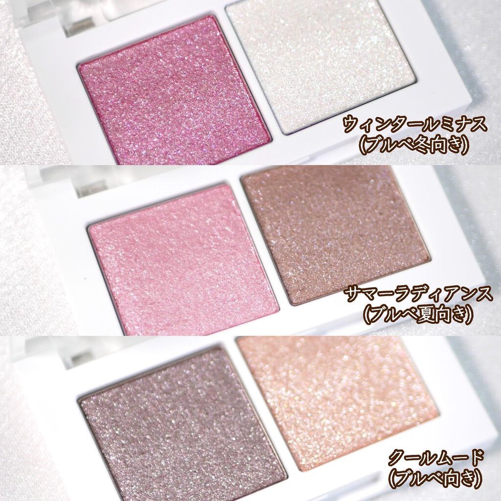 マイカラー デュオシャドウ/FAVES BEAUTY/アイシャドウパレットを使ったクチコミ(2枚目)