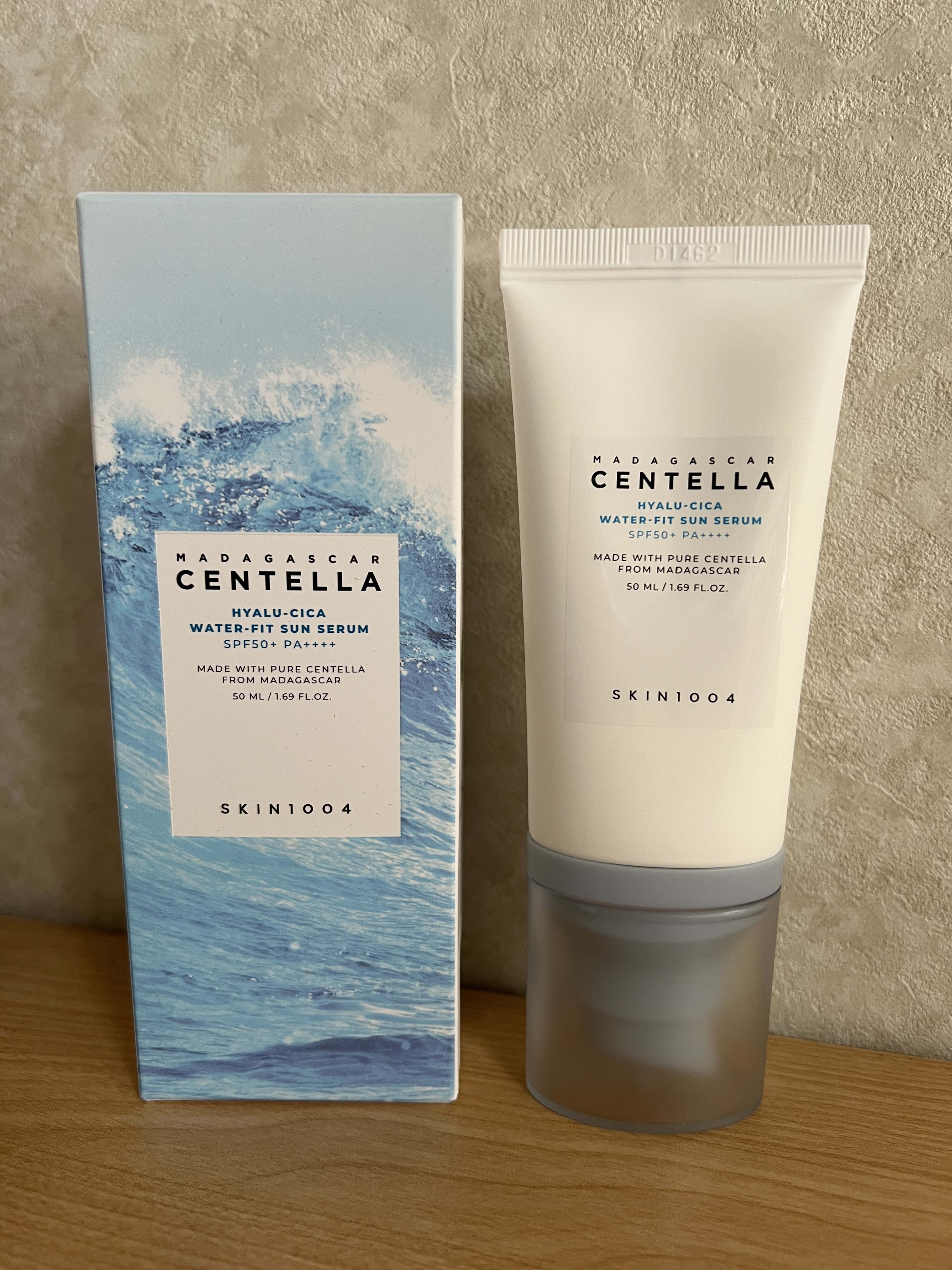 ヒアルーシカ ウォーターフィット サンセラム/SKIN1004/日焼け止めローションを使ったクチコミ（1枚目）