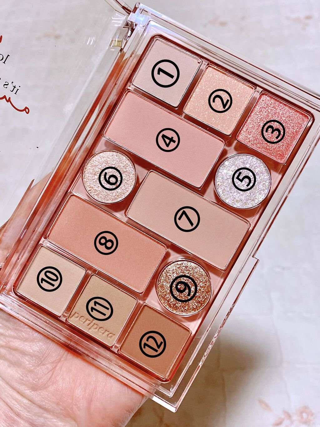 オールテイクムードテクニックパレット/PERIPERA/アイシャドウパレットを使ったクチコミ（2枚目）