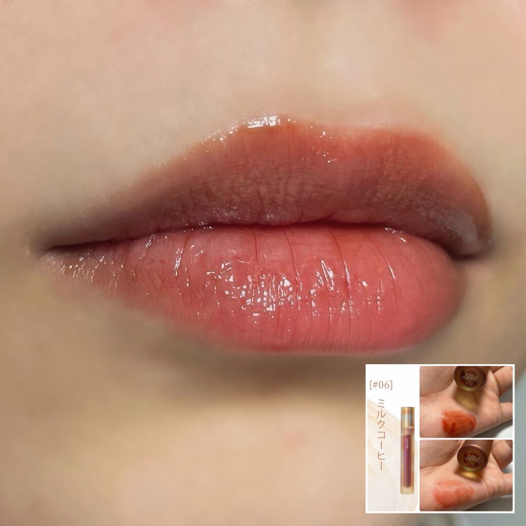 フルーツミラーリップグロス/Joocyee/リップグロスを使ったクチコミ(4枚目)