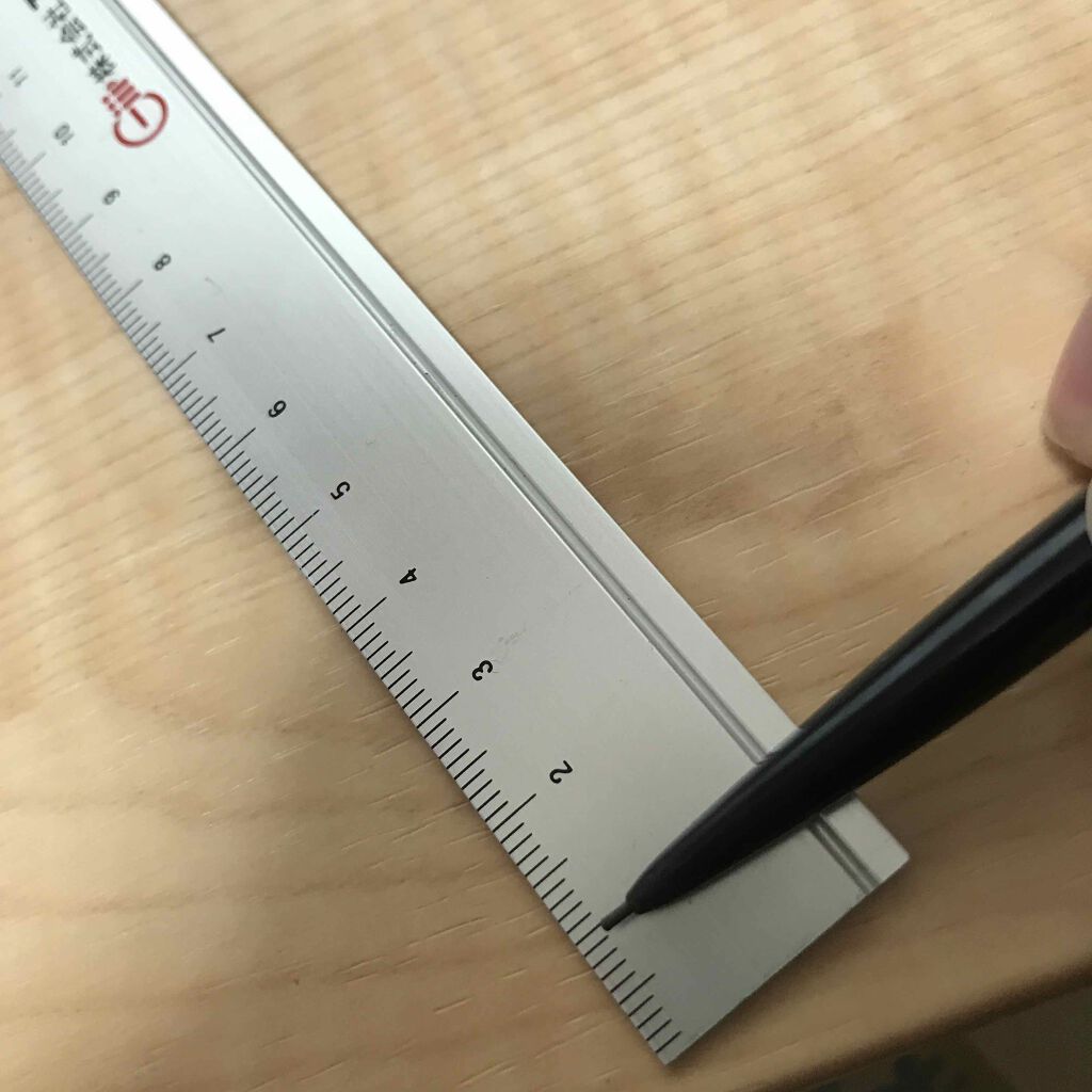 超細芯アイブロウ/CEZANNE/アイブロウペンシルを使ったクチコミ(2枚目)