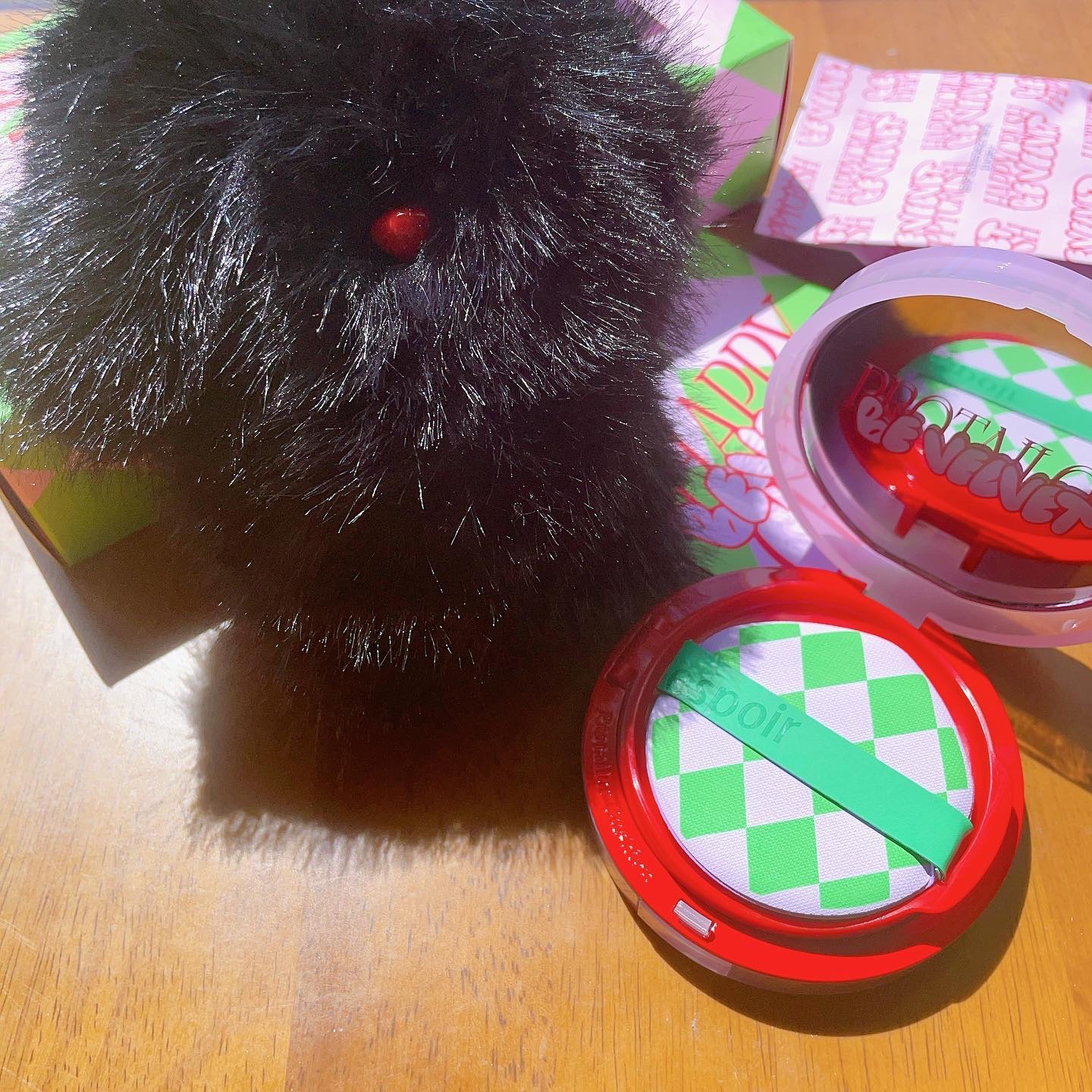 ビーベルベット ハッピークラッシュエディション/espoir/クッションファンデーションを使ったクチコミ（2枚目）