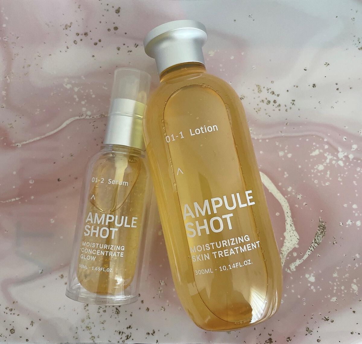 モイスチャーライジング コンセントレートグロウ セラム/AMPULE SHOT/美容液を使ったクチコミ（1枚目）