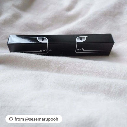 gatto lash ガットラッシュ/水橋保寿堂製薬/リキッドアイライナーを使ったクチコミ(8枚目)