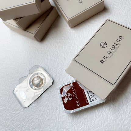 アンジョルノ/en Giorno/カラーコンタクトレンズを使ったクチコミ(8枚目)