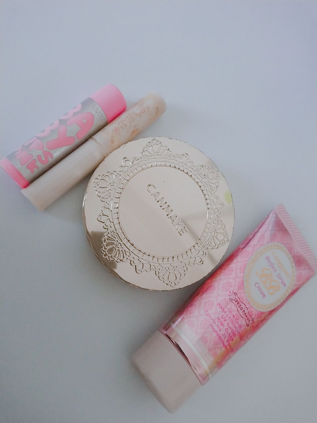 【旧品】マシュマロフィニッシュパウダー/キャンメイク/プレストパウダーを使ったクチコミ(1枚目)