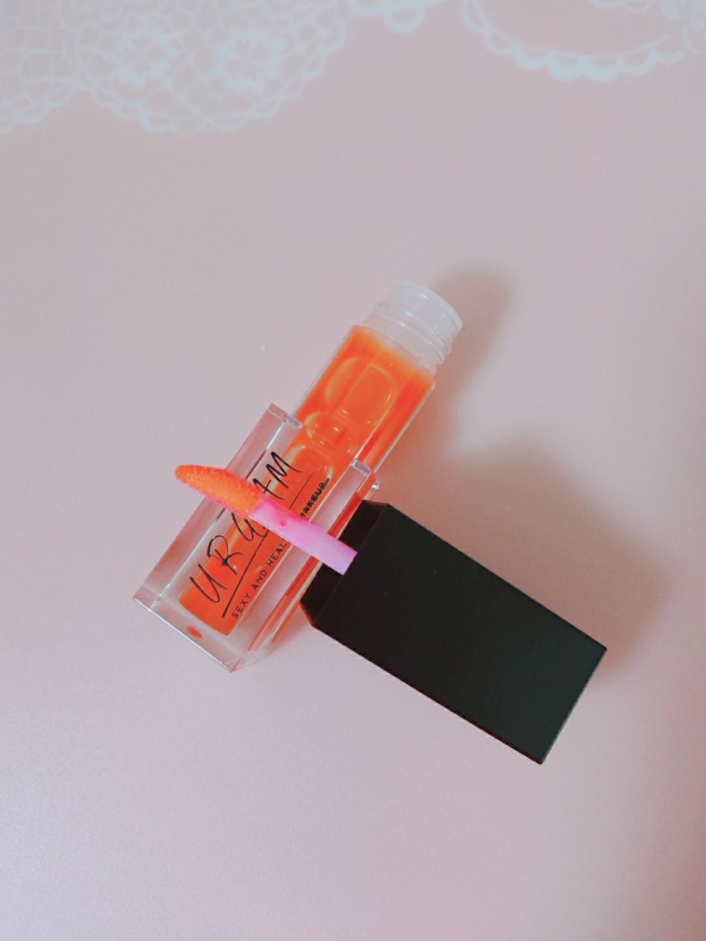 UR GLAM LIP OIL/U R GLAM/リップグロスを使ったクチコミ(2枚目)