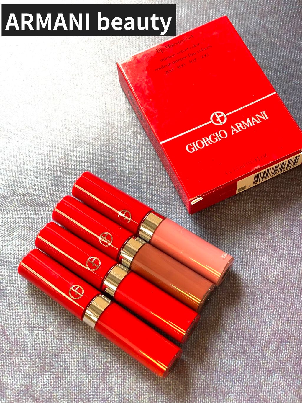 リップ マエストロ/ジョルジオ アルマーニ ビューティ/口紅を使ったクチコミ(1枚目)