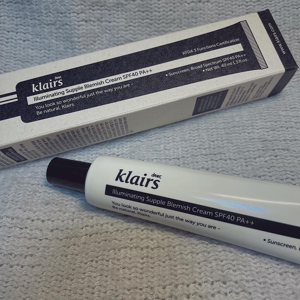 イルミネーティングサプルブレミッシュクリーム(40ml)/Klairs/化粧下地を使ったクチコミ(1枚目)