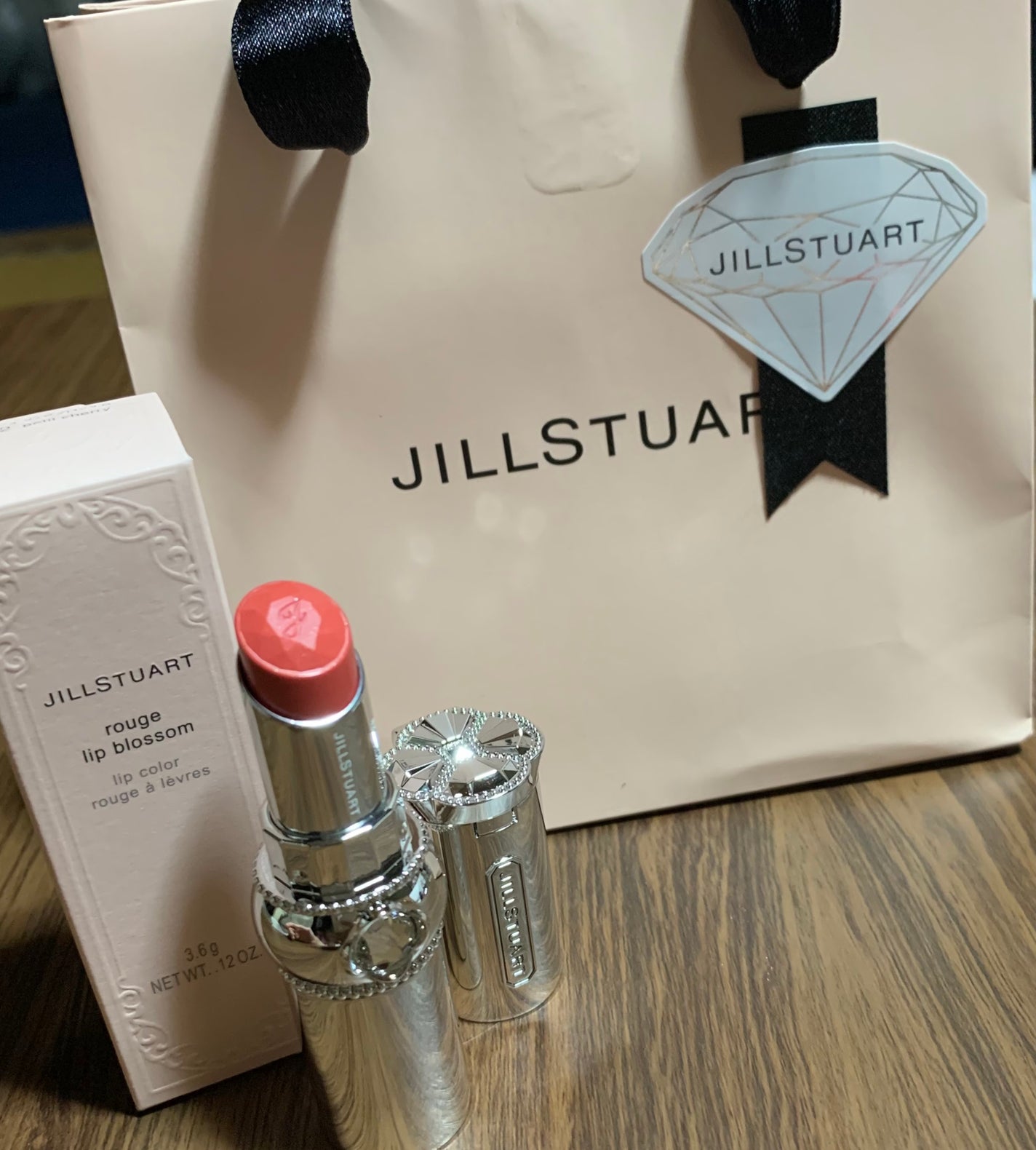 ジルスチュアート ルージュ リップブロッサム/JILL STUART/口紅を使ったクチコミ(1枚目)