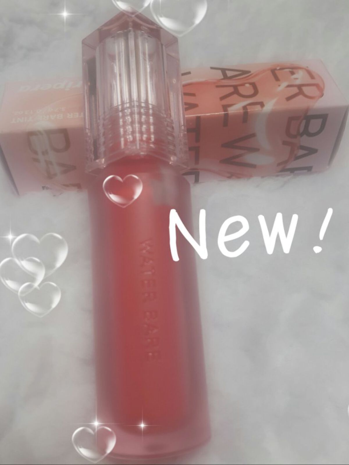 ウォーター ベアー ティント 04 オール ライト ピーチ(ALL RIGHT PEACH)/PERIPERA/リップティントを使ったクチコミ（1枚目）